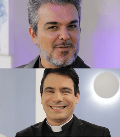 Padre Marcos Roberto Pires e Padre Juarez de Castro Mineiro